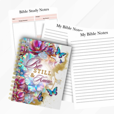 BE STILL & KNOW PRAYER JOURNAL