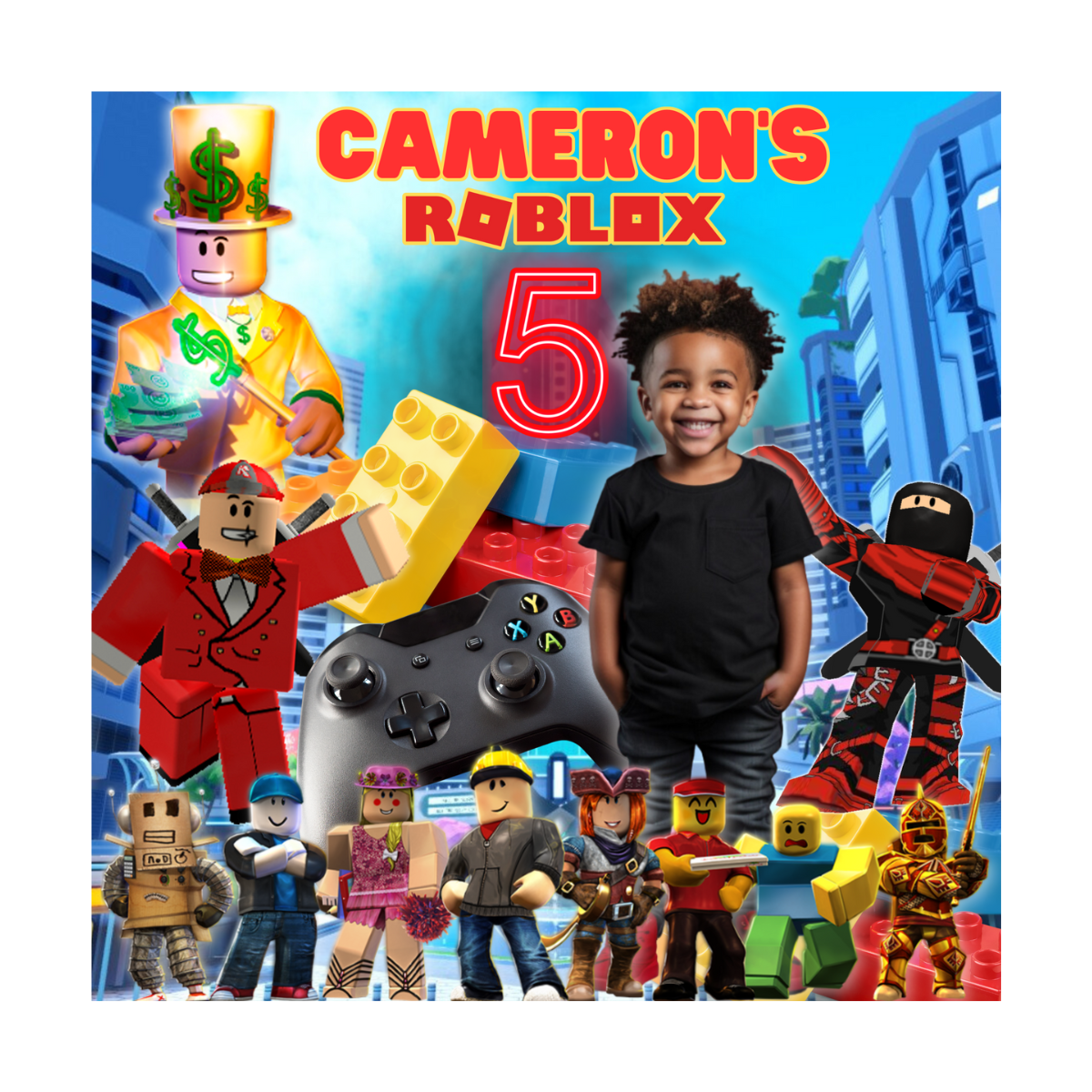 Roblox CAMERON Backdrop Template