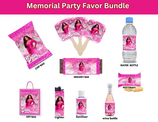 Memorial Favors Bundles (9 Editable Templates)